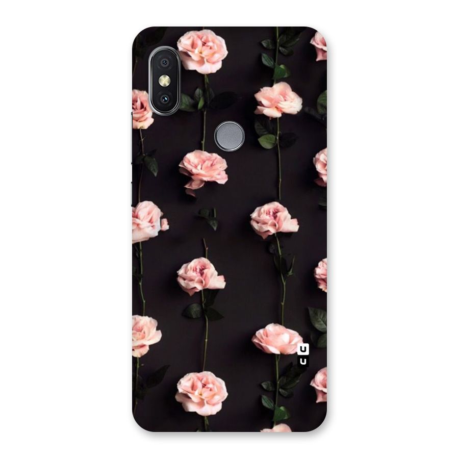Pink Roses Back Case for Redmi Y2