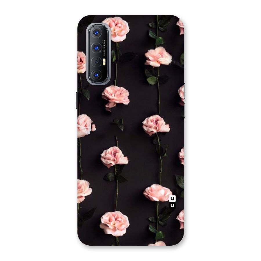 Pink Roses Back Case for Reno3 Pro