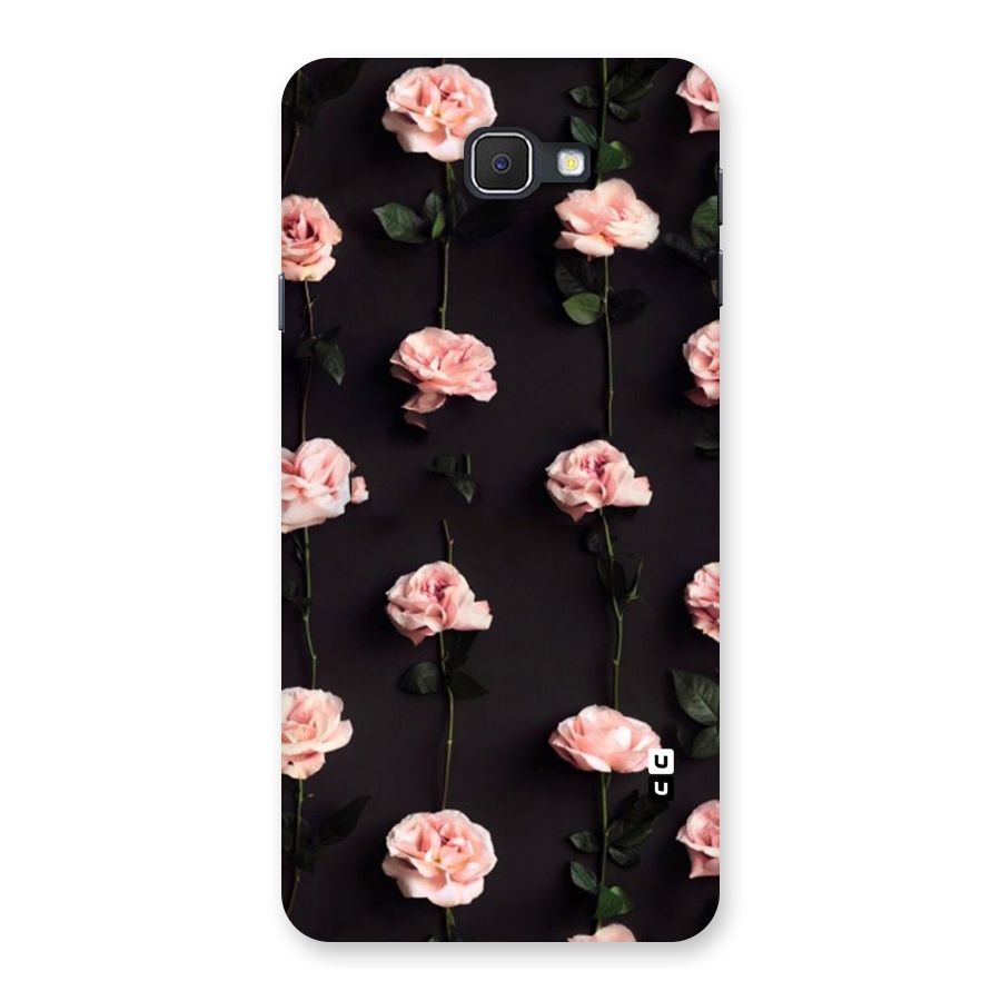 Pink Roses Back Case for Samsung Galaxy J7 Prime