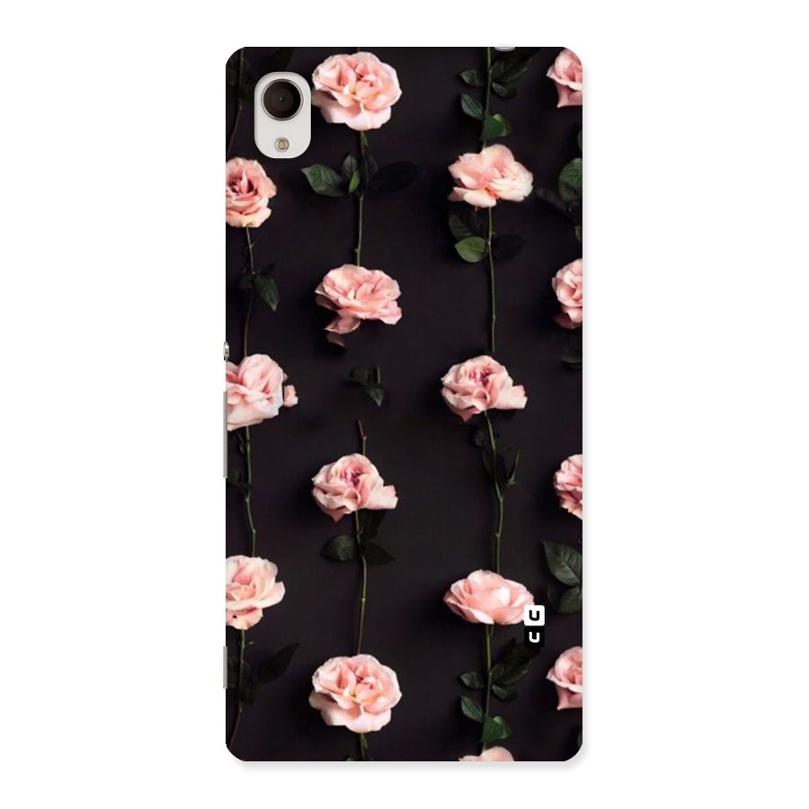 Pink Roses Back Case for Sony Xperia M4