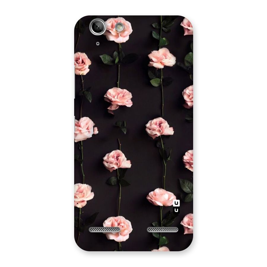 Pink Roses Back Case for Vibe K5 Plus