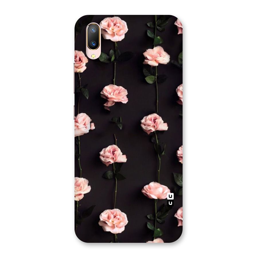 Pink Roses Back Case for Vivo V11 Pro