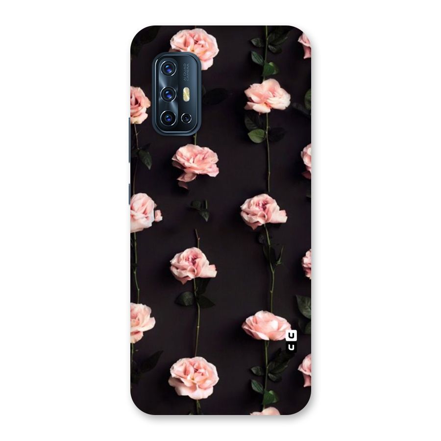 Pink Roses Back Case for Vivo V17