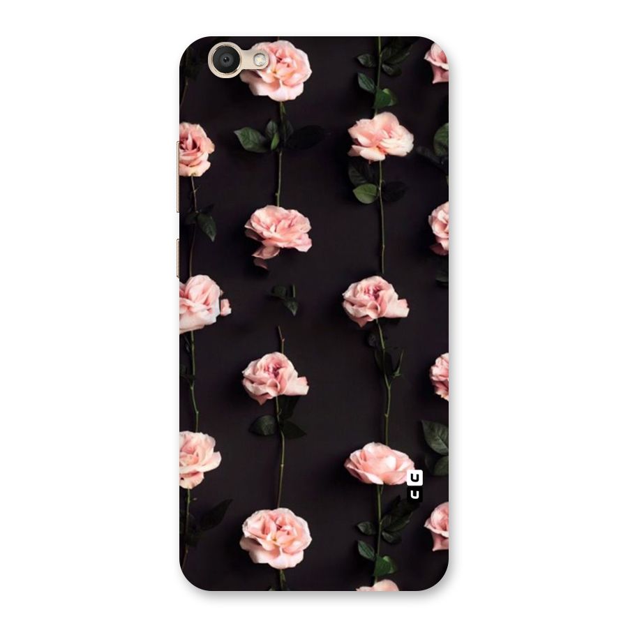 Pink Roses Back Case for Vivo V5