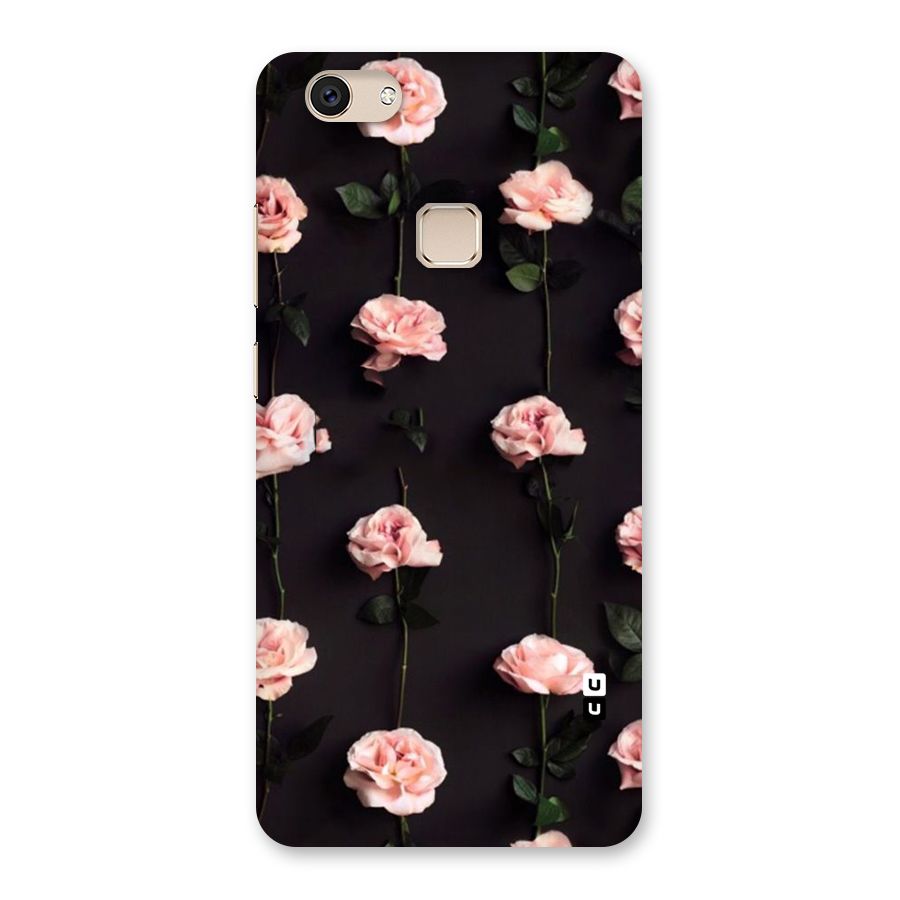 Pink Roses Back Case for Vivo V7