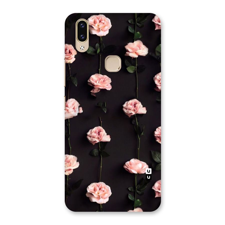 Pink Roses Back Case for Vivo V9
