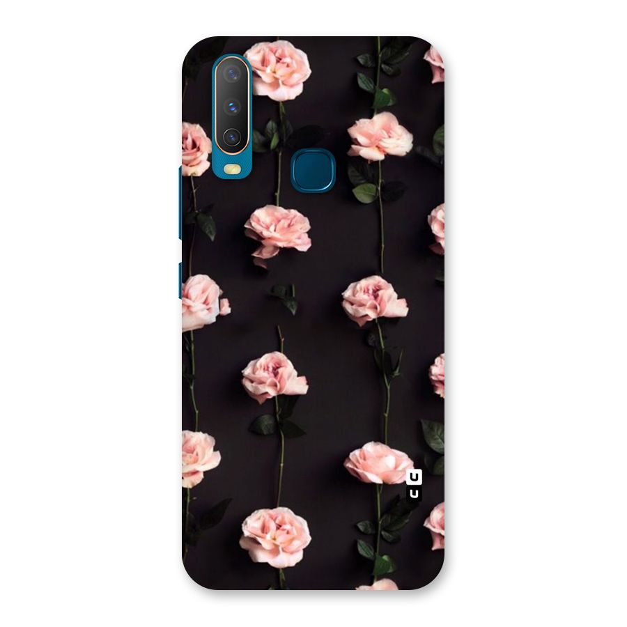 Pink Roses Back Case for Vivo Y11