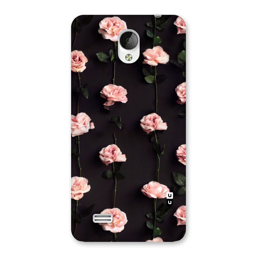 Pink Roses Back Case for Vivo Y21
