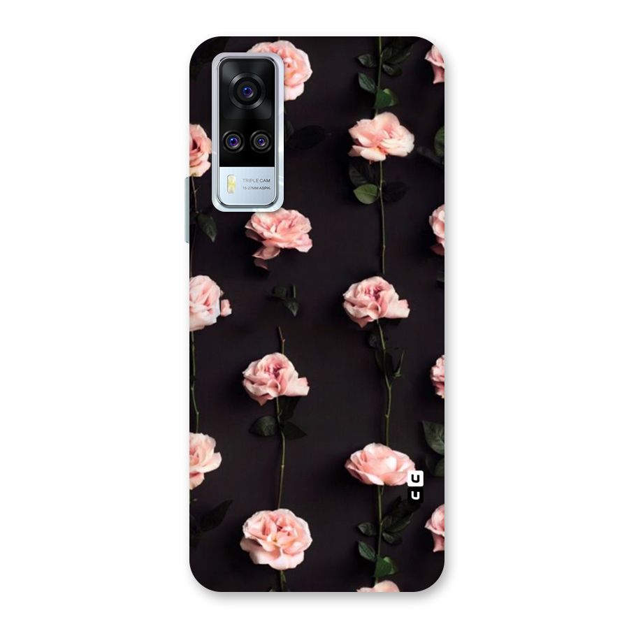 Pink Roses Back Case for Vivo Y51A