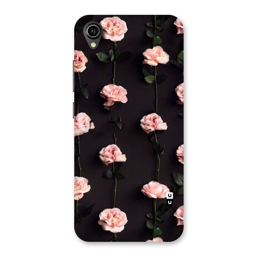 Pink Roses Back Case for Vivo Y90