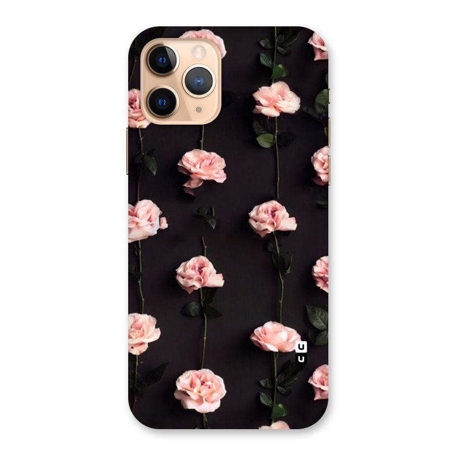 Pink Roses Back Case for iPhone 11 Pro