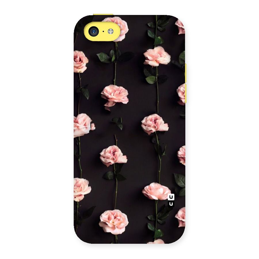 Pink Roses Back Case for iPhone 5C