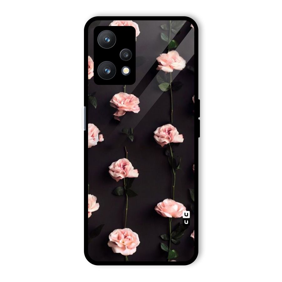 Pink Roses Glass Back Case for Realme 9 Pro 5G