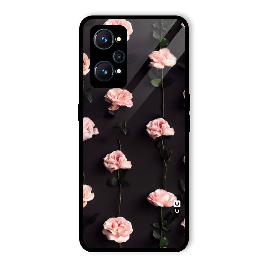 Pink Roses Glass Back Case for Realme GT Neo2
