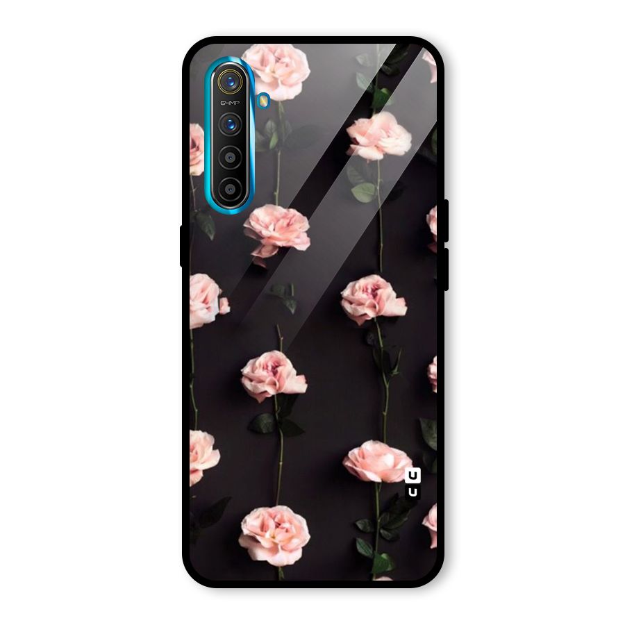 Pink Roses Glass Back Case for Realme X2