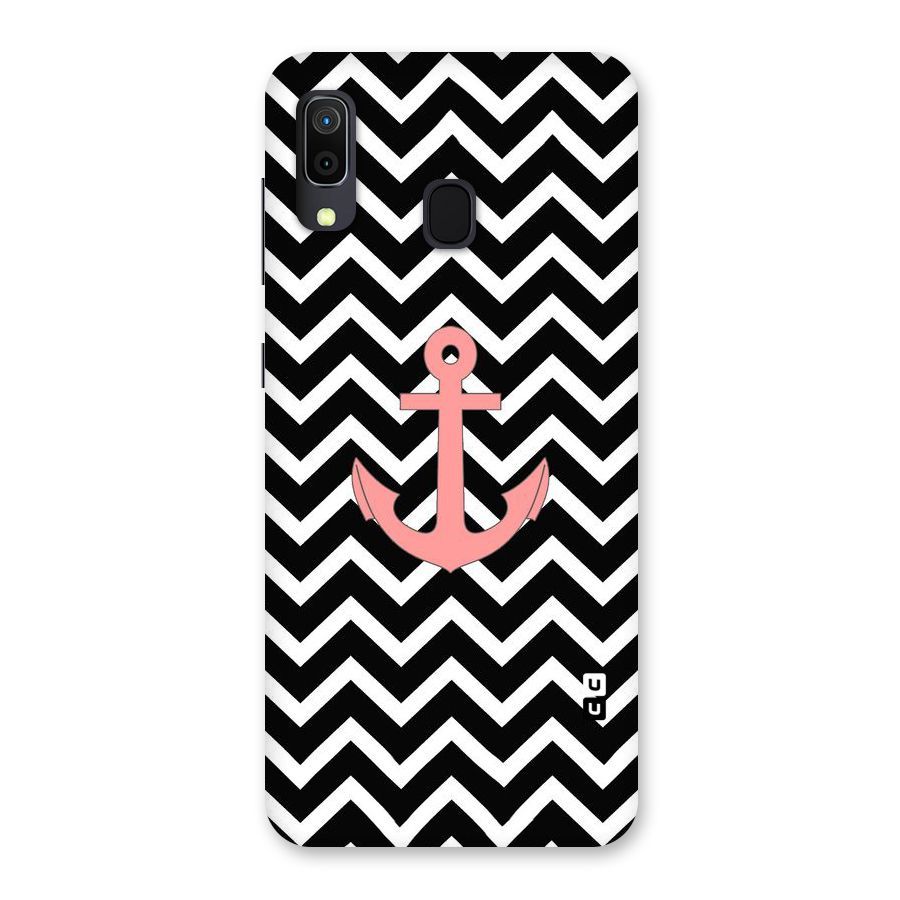 Pink Sailor Back Case for Galaxy A20