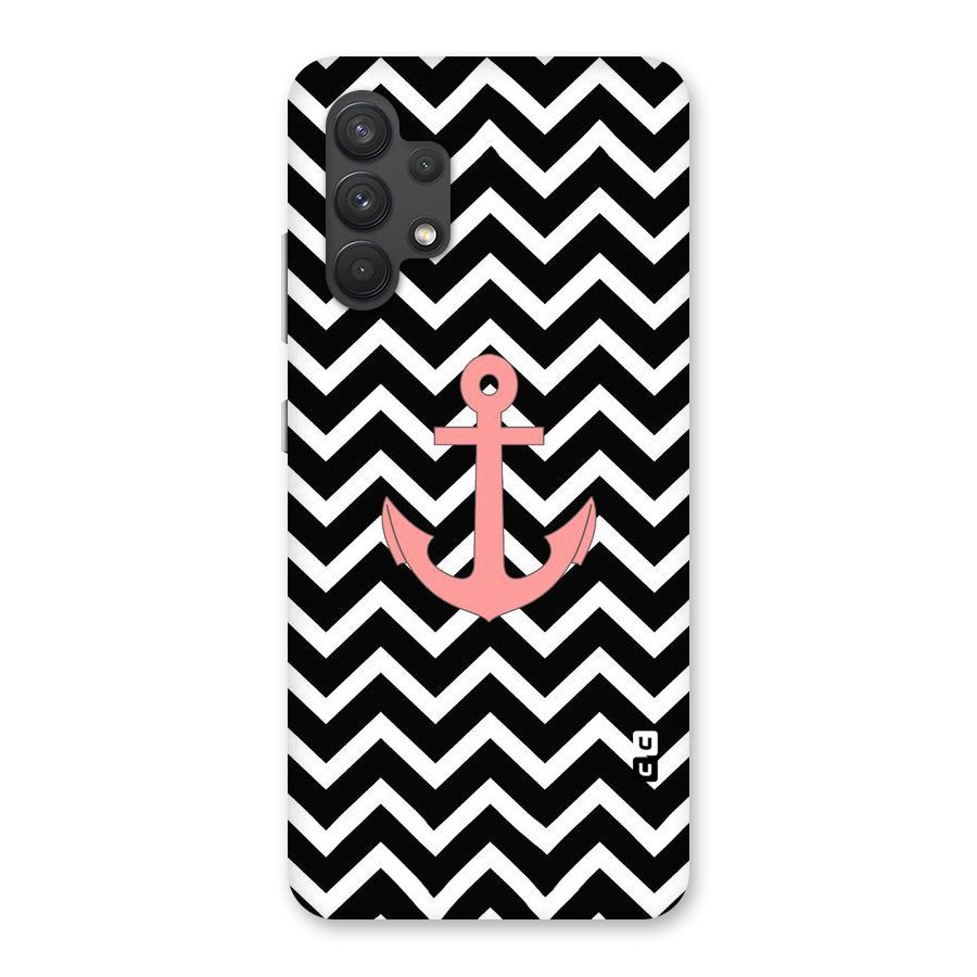 Pink Sailor Back Case for Galaxy A32
