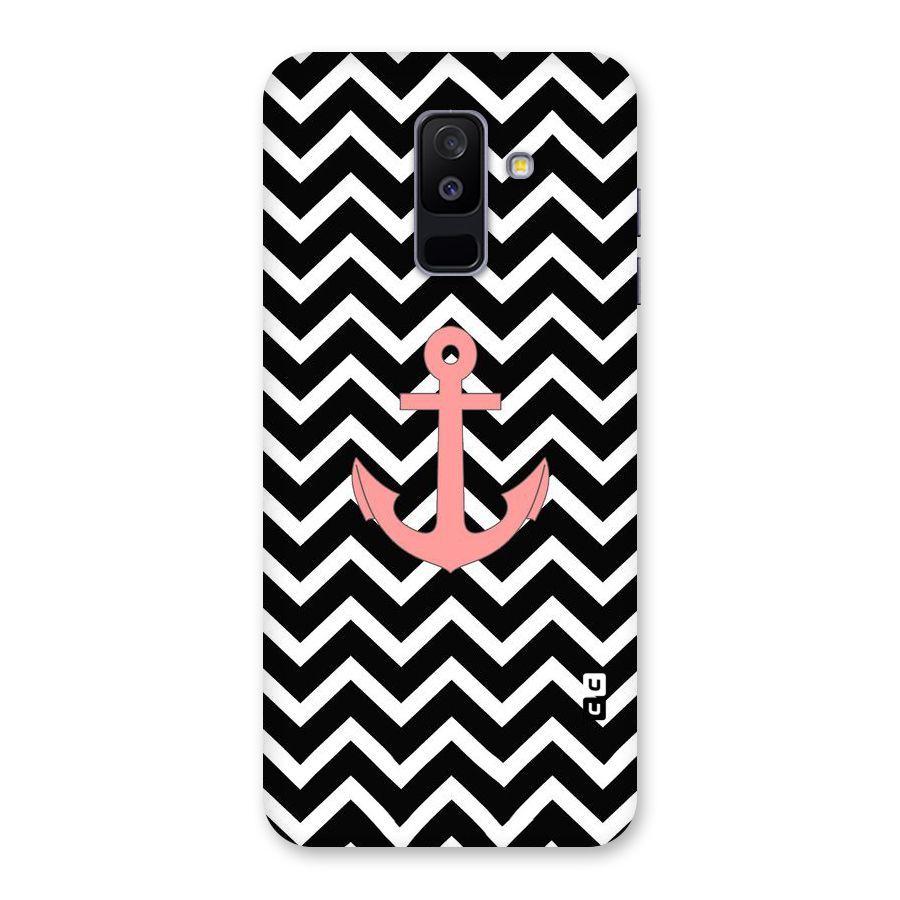 Pink Sailor Back Case for Galaxy A6 Plus