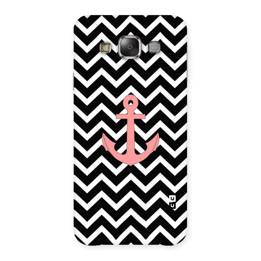 Pink Sailor Back Case for Galaxy E7