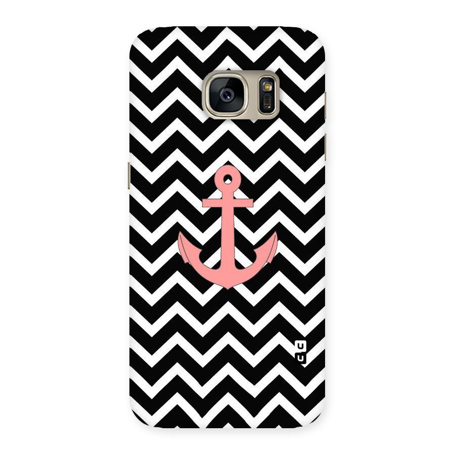 Pink Sailor Back Case for Galaxy S7