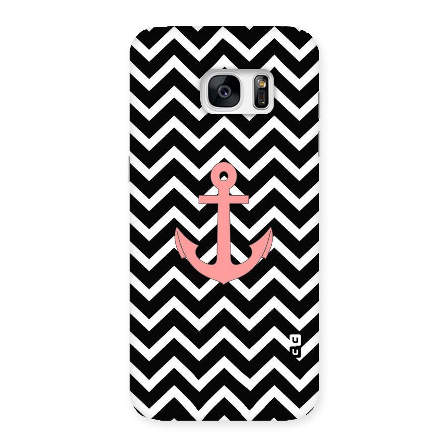 Pink Sailor Back Case for Galaxy S7 Edge