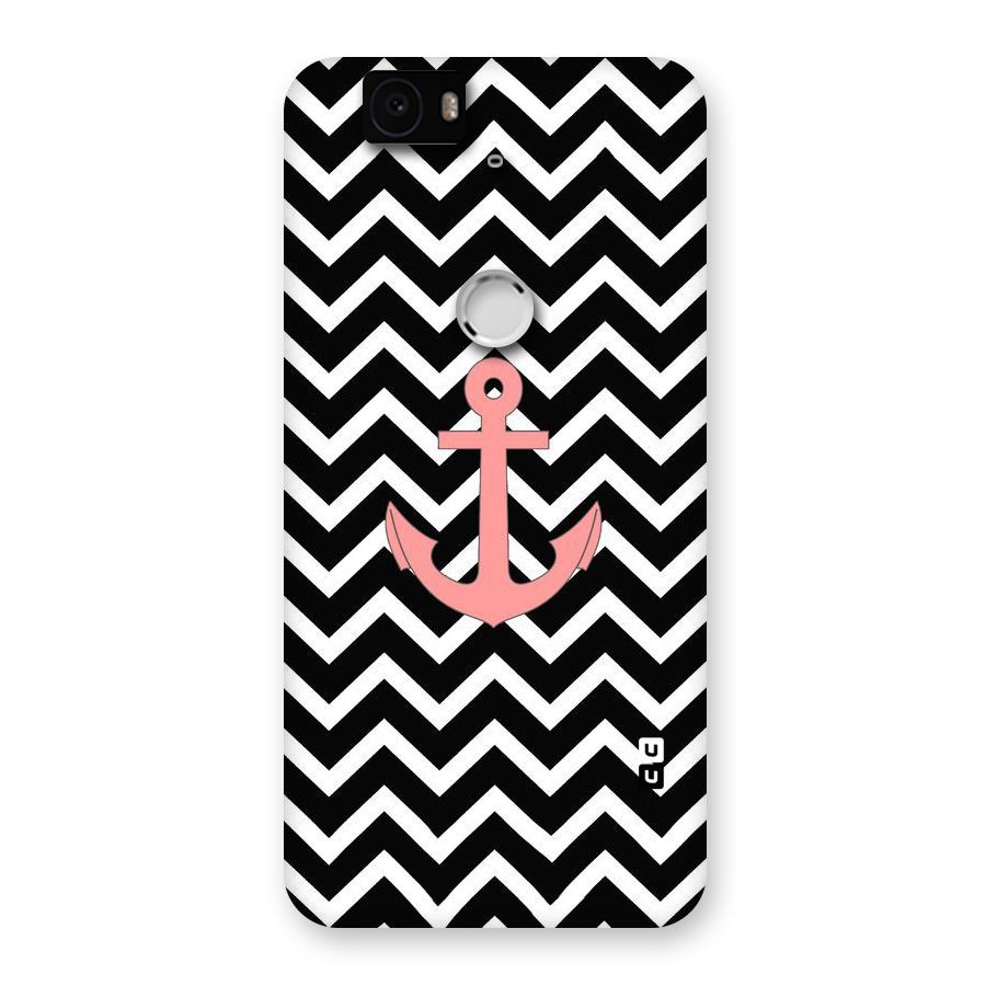 Pink Sailor Back Case for Google Nexus-6P
