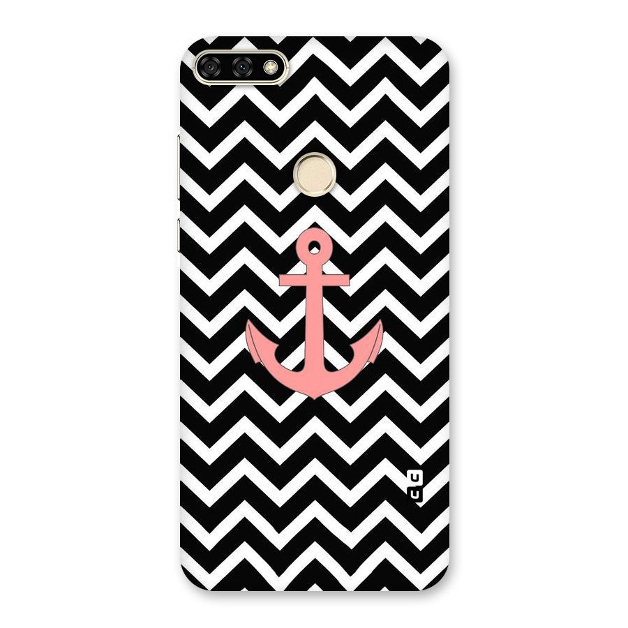 Pink Sailor Back Case for Honor 7A