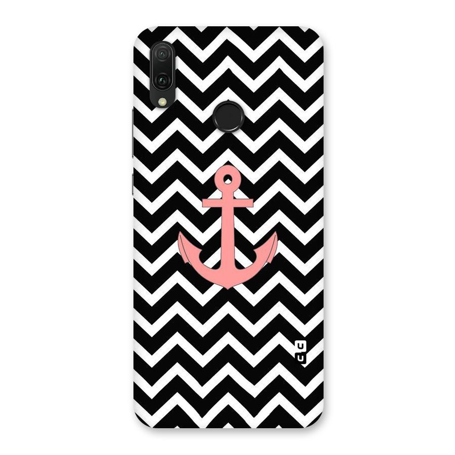 Pink Sailor Back Case for Huawei Y9 (2019)