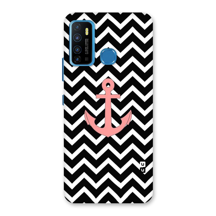 Pink Sailor Back Case for Infinix Hot 9