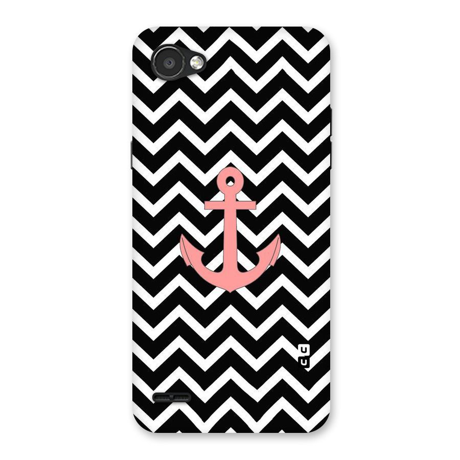 Pink Sailor Back Case for LG Q6