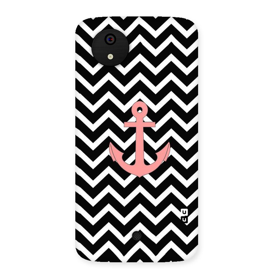 Pink Sailor Back Case for Micromax Canvas A1