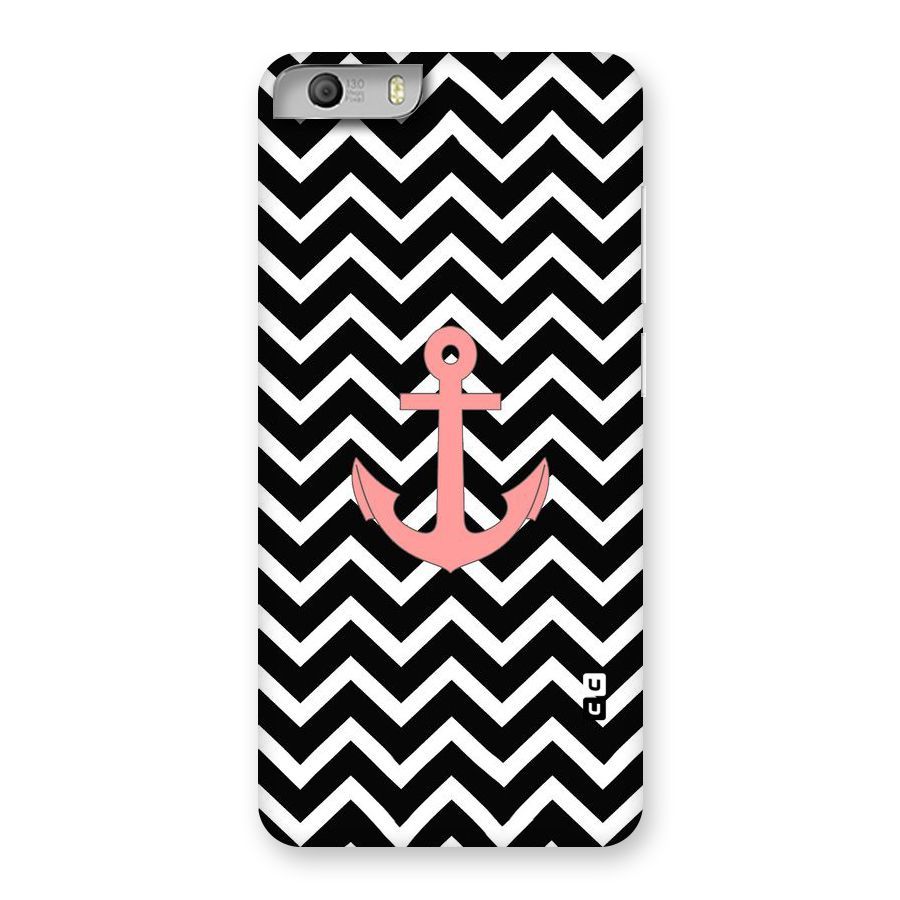 Pink Sailor Back Case for Micromax Canvas Knight 2