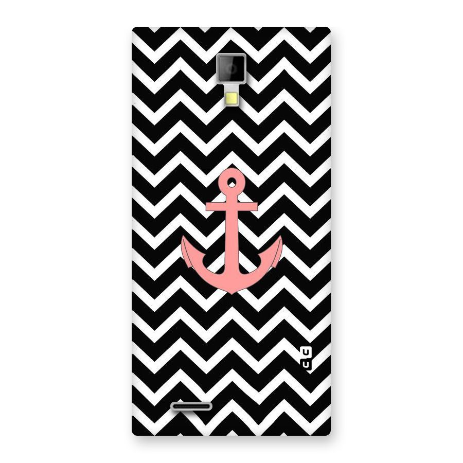 Pink Sailor Back Case for Micromax Canvas Xpress A99