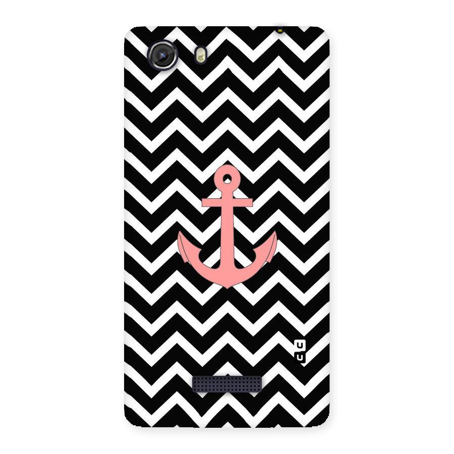Pink Sailor Back Case for Micromax Unite 3