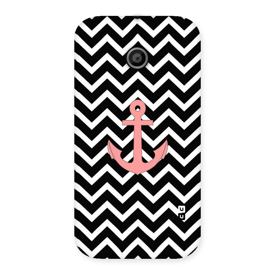 Pink Sailor Back Case for Moto E