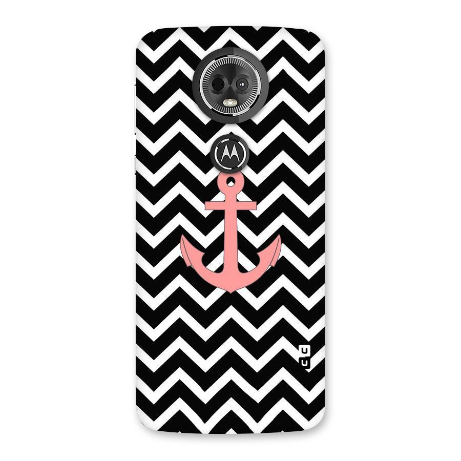 Pink Sailor Back Case for Moto E5 Plus