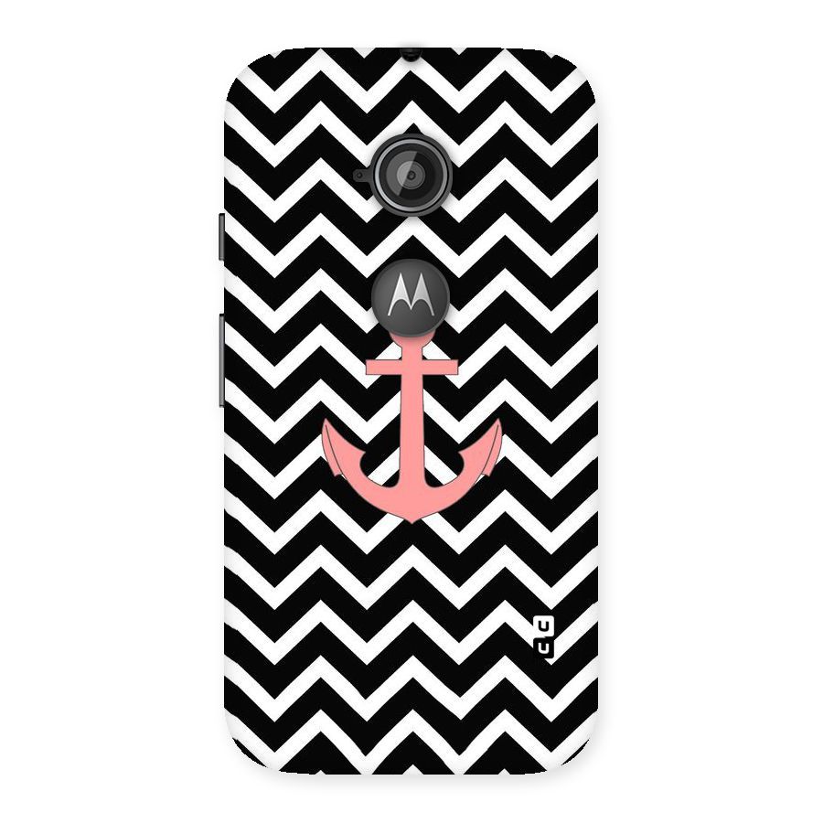 Pink Sailor Back Case for Moto E 2nd Gen