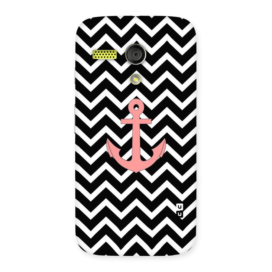 Pink Sailor Back Case for Moto G