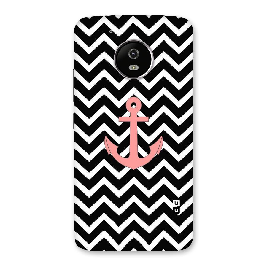 Pink Sailor Back Case for Moto G5