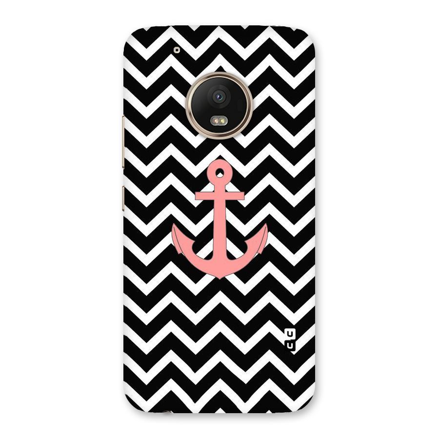 Pink Sailor Back Case for Moto G5 Plus