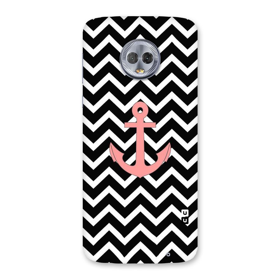 Pink Sailor Back Case for Moto G6 Plus