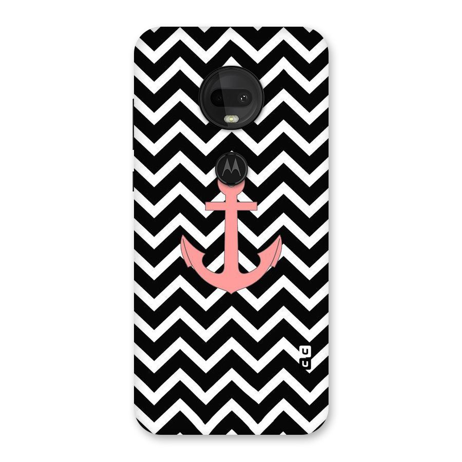 Pink Sailor Back Case for Moto G7