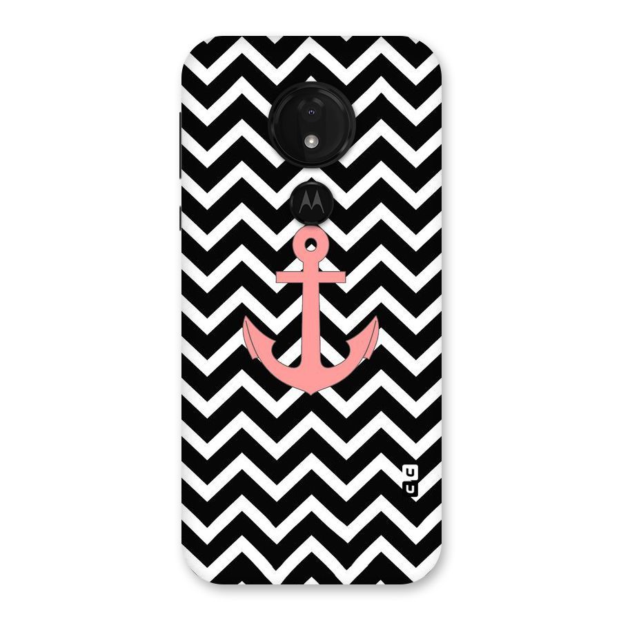Pink Sailor Back Case for Moto G7 Power