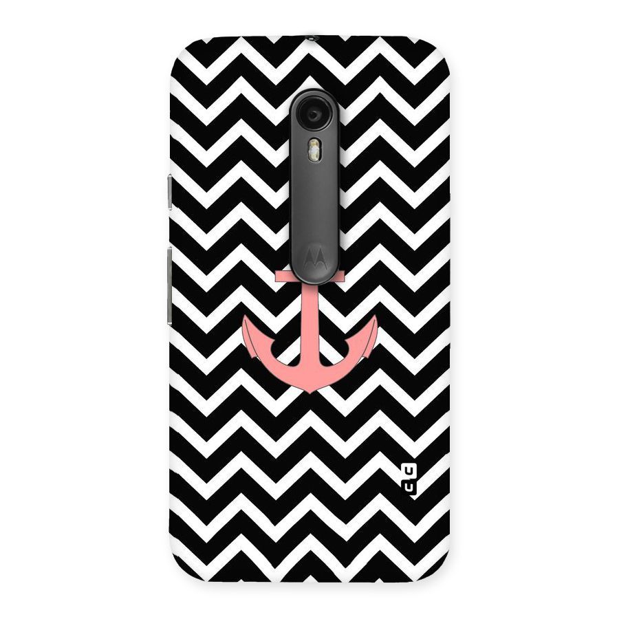 Pink Sailor Back Case for Moto G Turbo