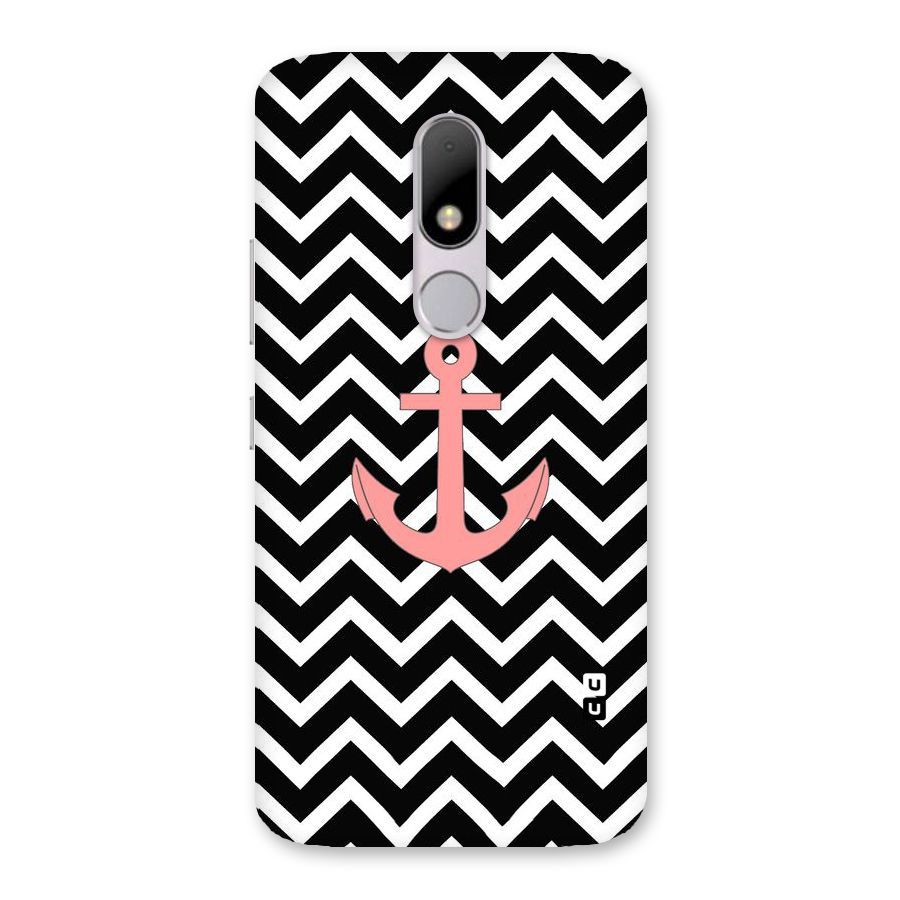 Pink Sailor Back Case for Moto M