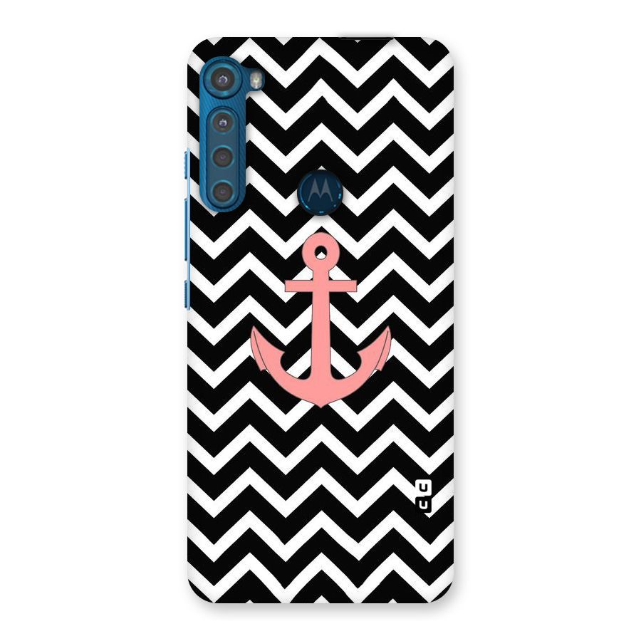 Pink Sailor Back Case for Motorola One Fusion Plus