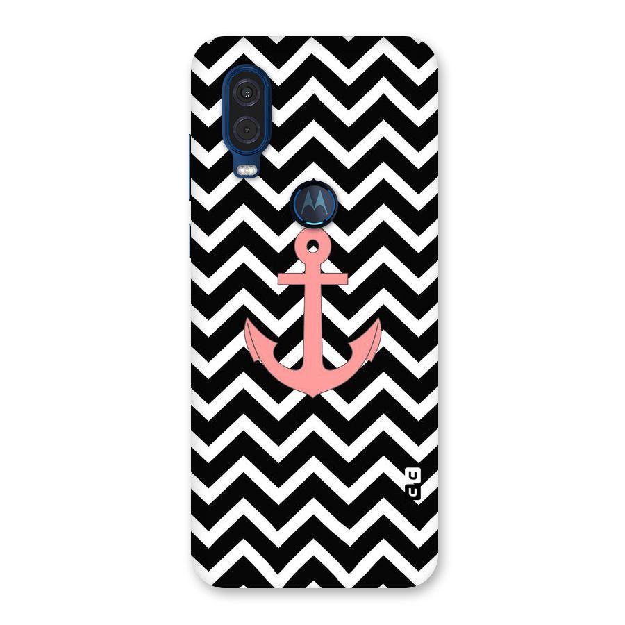 Pink Sailor Back Case for Motorola One Vision