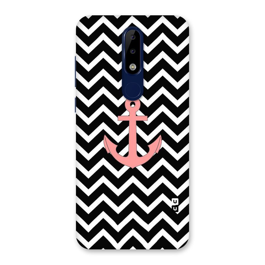 Pink Sailor Back Case for Nokia 5.1 Plus