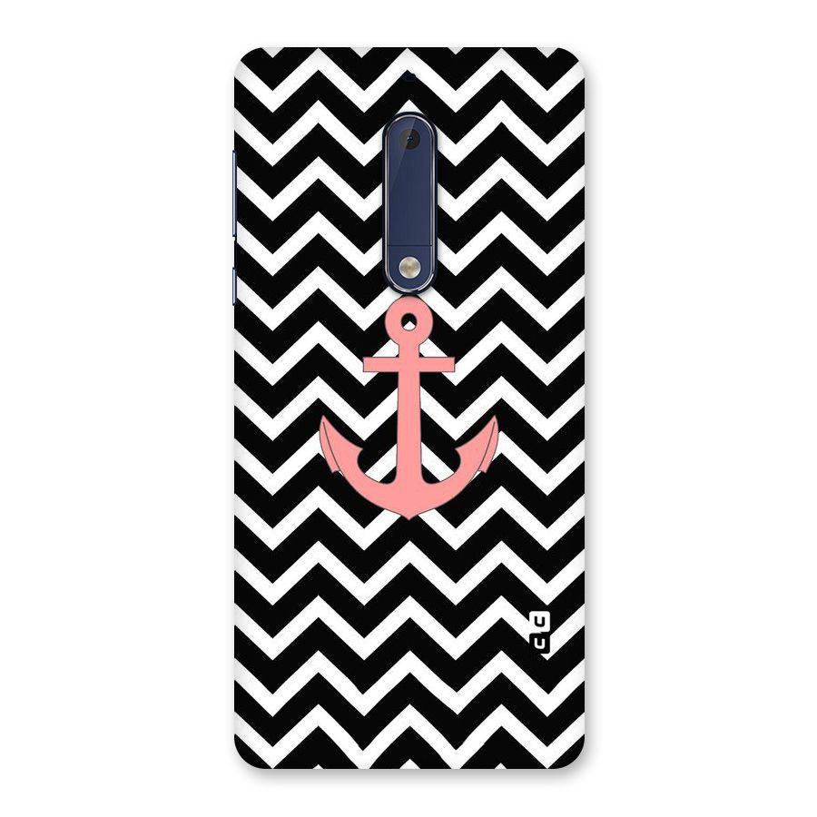 Pink Sailor Back Case for Nokia 5