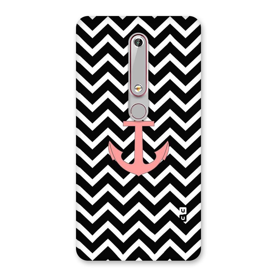 Pink Sailor Back Case for Nokia 6.1